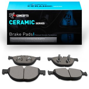 Jaguar XKR-S Brake Pads - Front - R1 Concepts - Ceramic - `10-`24